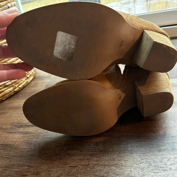 Jeffrey Campbell Brown Rosalee Round Toe Ankle Boot size 9.5 - Picture 6 of 10